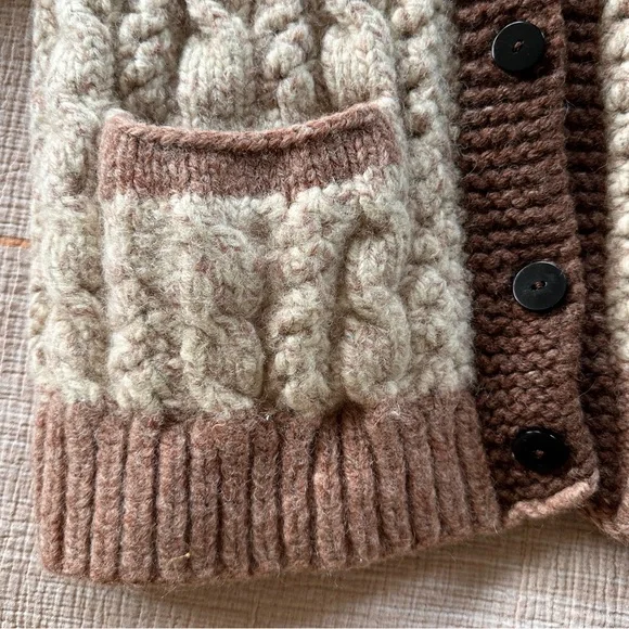 Vintage Buffalo Wool Sweater / Jacket - Picture 6 of 16